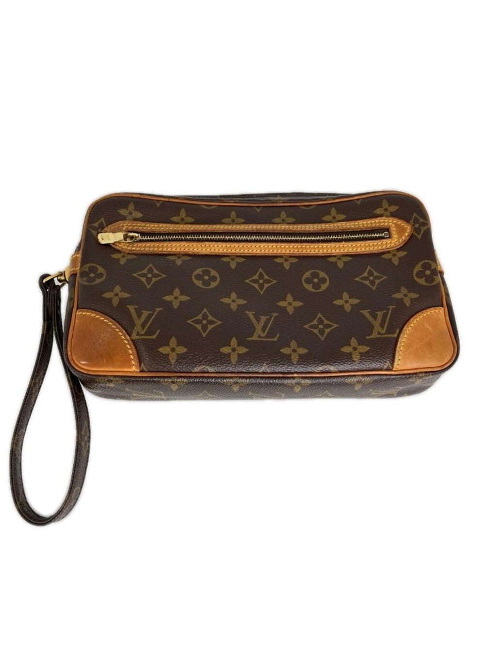 Louis Vuitton Monogram Marly Dragonne GM Second Bag Brown